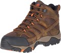 Мужские водоотталкивающие ботинки Merrell Moab Vertex Mid с комфортными стельками и амортизирующей подошвой 11067550
