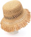 Kate Spade New York Летняя женская шляпа Cloche Fringe Spade из 100% вискозы, стильный аксессуар 11068165