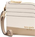 Kate Spade New York Кошелек на запястье из сафьяновой кожи с отделением для монет и карт, с внутренней отделкой из переработанного материала 11076813