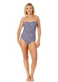 Купальник для молодежи с передними завязками от Anne Cole, регулируемыми бретелями и поддержкой формы 10045225