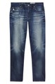 Джинсы Ag Tellis Slim Fit из японского денима с 5 карманами и винтажным эффектом 10045008