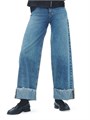Джинсы Rag &amp, Bone Sofie с высокой талией и манжетами, кроп, 100% хлопок 11040171