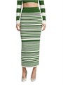 Макси-юбка в полоску Tamika из тонкой вязки с поясом от Ronny Kobo, 72% вискоза, 28% полиэстер 11010084