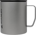 Stanley Кружка для кемпинга TiVac из титана, 350 мл, с двойной стенкой, вакуумной изоляцией и герметичной крышкой 11106511