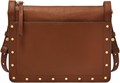 Fossil Женская кожаная сумка через плечо с молнией и регулируемым ремешком 11085819