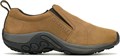 Мужские нубуковые мокасины Merrell Jungle MOC, коричневые, размер 8.5, широкие, с поддержкой и амортизацией 11061275