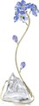 Swarovski Стильный и блестящий декоративный элемент Florere Forget-me-not, без вазы, не игрушка 11046905