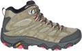 Женские ботинки для хайкинга Merrell Moab 3 Mid GTX с кожаным верхом и водоотталкивающей защитой 11048211