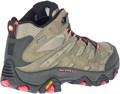 Женские ботинки для хайкинга Merrell Moab 3 Mid GTX с кожаным верхом и водоотталкивающей защитой 11048211
