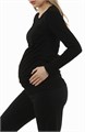 Комплект из двух лонгсливов для беременных Angel Maternity из дышащего хлопкового джерси, 95% хлопок 10045631