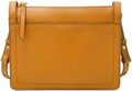Fossil Сумка через плечо Taryn из натуральной кожи горчичного цвета с карманами и регулируемым ремнем 11055108