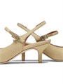 Malone Souliers Туфли-слинги Maloe Souliers x Tabitha Simmons Karla 45 мм с верхом из льна и закругленным носком 11026479