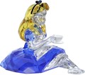 Swarovski Фигурка Алисы из «Алисы в стране чудес» с многоцветными кристаллами и металлическими акцентами, 6,7 x 9,8 x 6,7 см 11057215