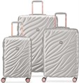 Набор из двух прочных и легких чемоданов DELSEY PARIS, расширяемых, с четырьмя колесами, удобными ручками и системой TSA (53 см/64 см) 11059338