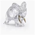 Фигурка слона Хами Swarovski из коллекции ',Африканский закат',, 407 граней, белый кристалл 11060688