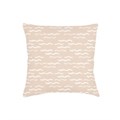 Anaya Бежевые льняные подушки Euro Wave Pool 66x66 см с альтернативным наполнителем 10045772