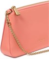 Kate Spade New York Кремовый перфорированный кожаный клатч FINE Grain с множеством деталей. 11100026