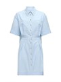 Callas Milano Платье-рубашка Montana на пуговицах, приталенное, с короткими рукавами из 100% хлопка 11014975