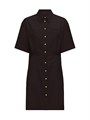 Callas Milano Платье-рубашка Montana на пуговицах, приталенное, с короткими рукавами из 100% хлопка 11014975
