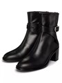 Ботильоны Esme из кожи с поясом на 60 мм каблуке от Stuart Weitzman 10045928