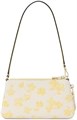Kate Spade New York Двухсторонняя дамская сумочка AVA Spring из текстурированной кожи с многоцветным дизайном Yuzu Jam на молнии 11104894