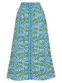Pink City Prints Юбка Freya с узором «Павлин», выполненная из 100% органического хлопка, с эластичным поясом и карманами 10043815