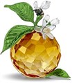 Swarovski Скульптура ',Цитрус и пчела', из коллекции Idyllia, 208 граней, сияющий эффект, яркое украшение для интерьера 11072454