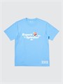 Uniqlo Футболка Pokemon UT из 100% хлопка с графикой Magikarp, молодёжная коллекция 11023665