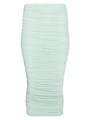 Ser.O.Ya Юбка миди Pia из сетки с заниженной талией и обтягивающим силуэтом, 90% полиэстера, 10% спандекса 10043654