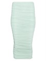 Ser.O.Ya Юбка миди Pia из сетки с заниженной талией и обтягивающим силуэтом, 90% полиэстера, 10% спандекса 10043654