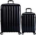 Delsey Paris Набор чемоданов из поликарбоната с колёсами, 2 предмета: 25 и 21 дюйм, черные 11060718