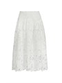 Ungaro Миди-юбка Roxie из кружевного материала с элегантным силуэтом, 100% полиэстер 11035066