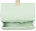 Kate Spade New York Миниатюрная фисташковая кожаная сумка через плечо с клапаном и цепочкой 11068324