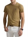 Футболка Polo Ralph Lauren из 100% хлопка, с круглым вырезом и вышивкой, в стиле Custom-Slim-Fit 11014478