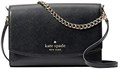 Kate Spade New York Кожаная сумка кроссбоди из сафьяно и жаккарда с магнитной застежкой 11096176