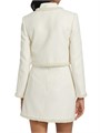 Self-Portrait Faux Pearl-Trim Boucle Jacket 11022814
