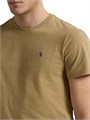 Футболка Polo Ralph Lauren из 100% хлопка, с круглым вырезом и вышивкой, в стиле Custom-Slim-Fit 11014478