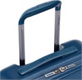 Delsey Paris Комплект из 3 чемоданов на колёсах из лёгкого ABS/поликарбоната с расширением на 5 см и синей отделкой (20/24/28 дюймов) 11056208