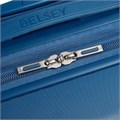 Delsey Paris Комплект из 3 чемоданов на колёсах из лёгкого ABS/поликарбоната с расширением на 5 см и синей отделкой (20/24/28 дюймов) 11056208