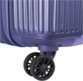 Delsey Paris Комплект из 3 чемоданов на колёсах из лёгкого ABS/поликарбоната с расширением на 5 см и синей отделкой (20/24/28 дюймов) 11056208