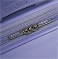 Delsey Paris Комплект из 3 чемоданов на колёсах из лёгкого ABS/поликарбоната с расширением на 5 см и синей отделкой (20/24/28 дюймов) 11056208