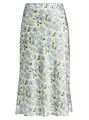 Doen Юбка Elowena из 100% шелка с цветочным принтом и эластичным поясом, ручная стирка 11031259