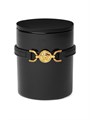 Versace Ароматическая свеча Medusa в стеклянной банке с деревянной крышкой, 95 г 11009011