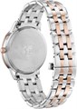 Citizen Женские часы Eco-Drive Calendrier с фазами Луны, стальной корпус и браслет, 37 мм, с девятью бриллиантами 11043113