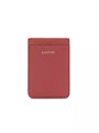 Lanvin Держатель для карт из металлизированной кожи с магнитной застежкой и отделкой из натуральной кожи, сделанный в Италии 10043939