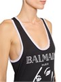 Топ без рукавов из джерси и муслина от Balmain с графикой ',Balmain Beauty',, 67% лиоцелл/33% хлопок 11034887