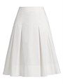 Simkhai Samantha Pleated Knee-Length Skirt 11008215