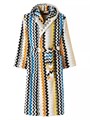 Длинный хлопковый халат с капюшоном от Missoni с ярким зигзагом, произведен в Португалии 10043686
