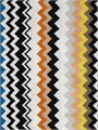 Длинный хлопковый халат с капюшоном от Missoni с ярким зигзагом, произведен в Португалии 10043686