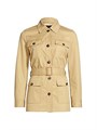 Nili Lotan Mila Belted Cotton Cargo Jacket 11035309
